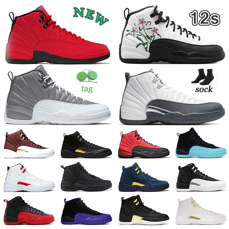 12s Gs Floral Embroidery Basketball Shoes Authentic Jumpman 12 Quality Retos Sport Sneakers Fashion Grey Stealth A Ma Maniere Brown Eastside Golf Playoffs Sneakers, 001 40-47 stealth
12s Gs Floral Embroidery Basketball Shoes Authentic Jumpman 12 Quality Retos Sport Sneakers Fashion Grey Stealth A Ma Maniere Brown Eastside Golf Playoffs Sneakers, 001 40-47 stealth