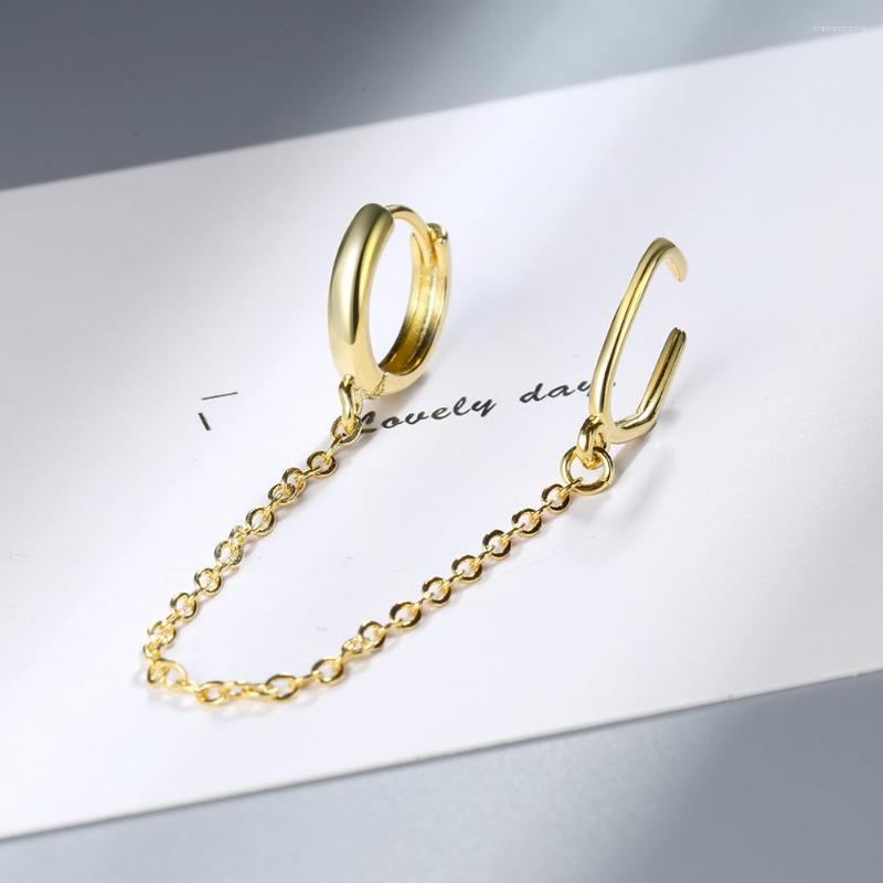 Backs Earrings 1PC 925 Sterling Silver Chain Fringe Double Earring For Women Tassel Retro Long Hoop Metal Fine Jewelry BSE624-A
Backs Earrings 1PC 925 Sterling Silver Chain Fringe Double Earring For Women Tassel Retro Long Hoop Metal Fine Jewelry BSE624-A