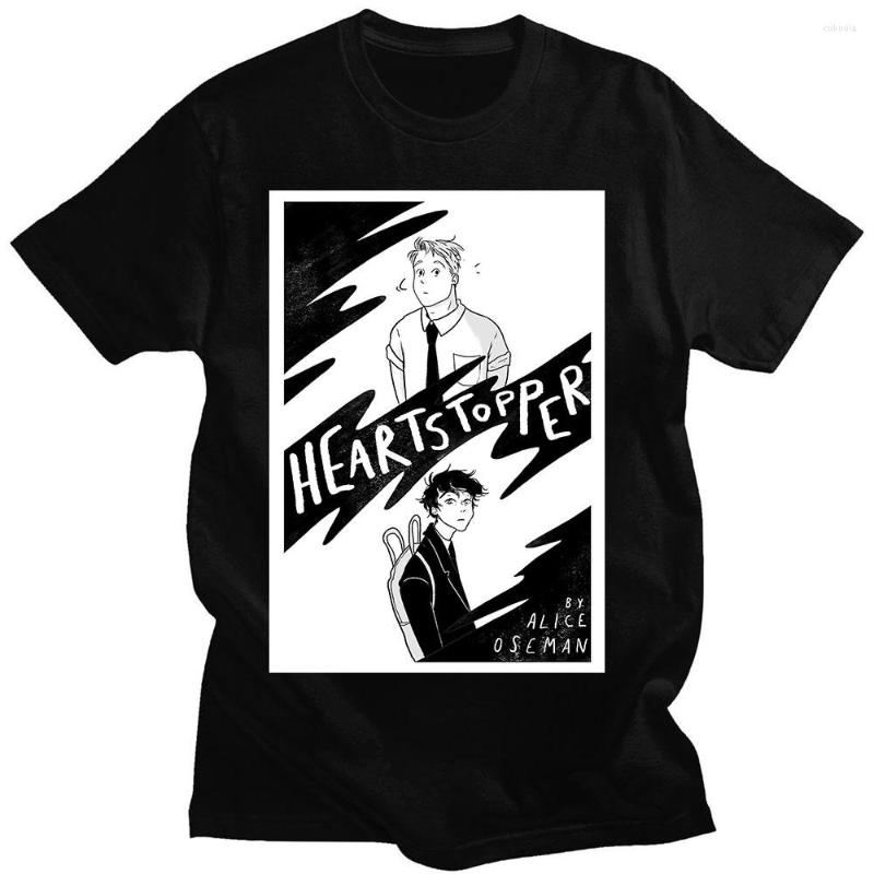 Men' T Shirts Heartstopper 2022 Shirt Manga Cool Nick And Charlie Romance TV Series Fans Tees Tops Oversized Summer Men Short Sleeve, Black
Men' T Shirts Heartstopper 2022 Shirt Manga Cool Nick And Charlie Romance TV Series Fans Tees Tops Oversized Summer Men Short Sleeve, Black