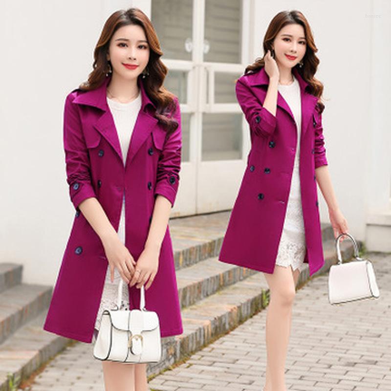 Women's Trench Coats 2022 Spring And Autumn Ladies Explosion Models Fashion Slim Slimming Wild Simple Long Section Windbreaker Tide
Women's Trench Coats 2022 Spring And Autumn Ladies Explosion Models Fashion Slim Slimming Wild Simple Long Section Windbreaker Tide