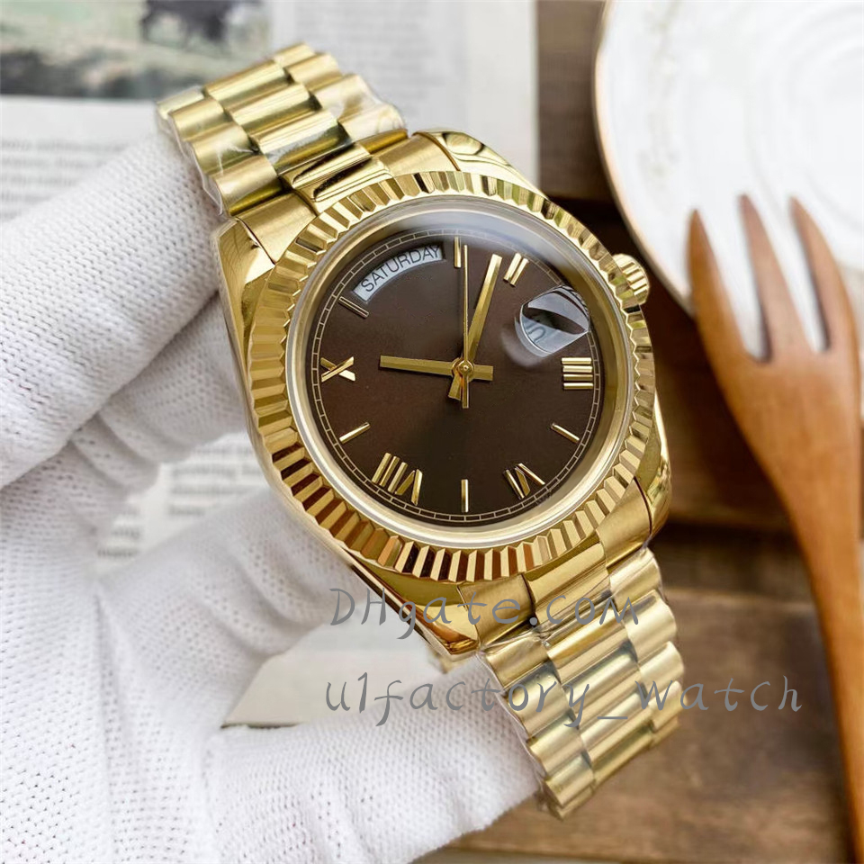 Men's mechanical watch 40mm 904L all stainless steel strap Sapphire waterproof luminous double calendar watches Montre de luxe, Tool
Men's mechanical watch 40mm 904L all stainless steel strap Sapphire waterproof luminous double calendar watches Montre de luxe, Tool
