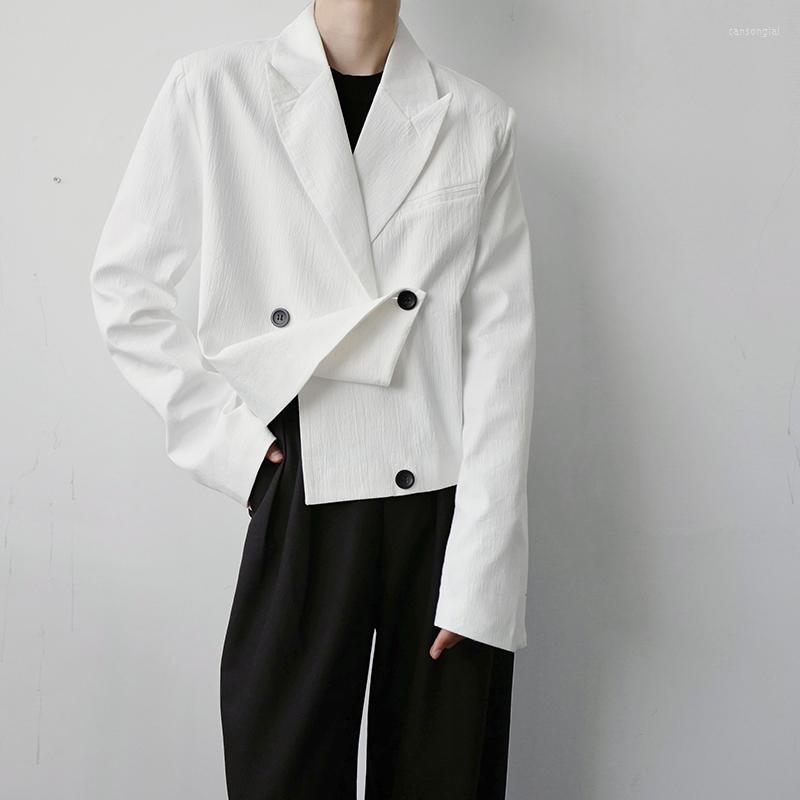 Men' Suits 2022 Autumn Korean Style Various Buckles Design Suit Men Casual Slim Solid Color Short Section For -XL
Men' Suits 2022 Autumn Korean Style Various Buckles Design Suit Men Casual Slim Solid Color Short Section For -XL