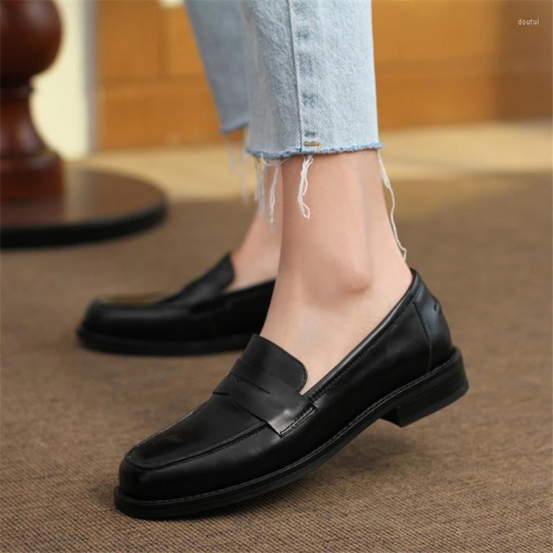 Dress Shoes 2022 Spring Genuine Leather Women Casual Slip-On Loafers Square Toe Platform Woman Zapatos De Mujer, Black
Dress Shoes 2022 Spring Genuine Leather Women Casual Slip-On Loafers Square Toe Platform Woman Zapatos De Mujer, Black