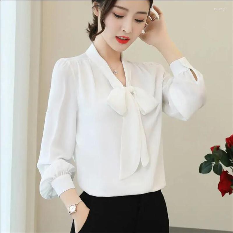 Women's Blouses Autumn Long Sleeve Chiffon Blouse Shirt Women Tops Blusas Mujer De Moda Bowknot Loose Female Pullover Casual, Sky blue
Women's Blouses Autumn Long Sleeve Chiffon Blouse Shirt Women Tops Blusas Mujer De Moda Bowknot Loose Female Pullover Casual, Sky blue