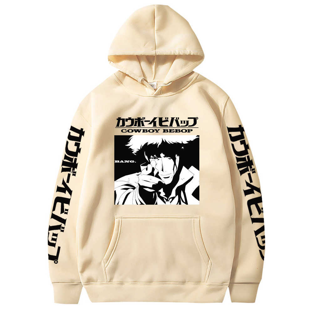 Men's Hoodies Sweatshirts Anime Gift Cowboy Bebop Hoodie Cozy Tops Sweatsuit Sudadera Felpa Moletom G221008