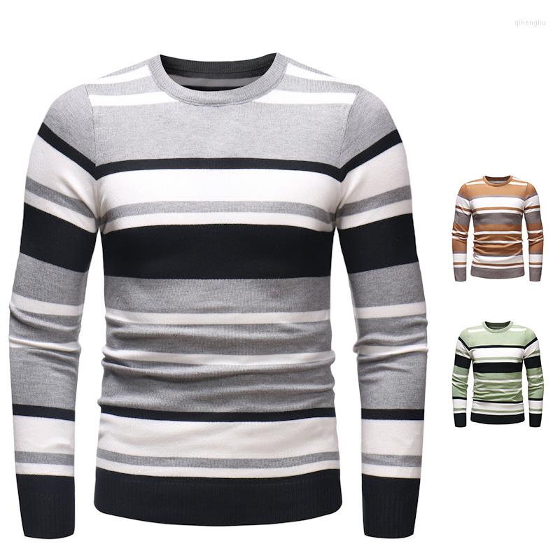 Men's Sweaters Autumn Winter Fashion Men'S Round Neck Pullover Sweater Casual Striped Slim-Fit Warm Bottoming Shirt Top, Green
Men's Sweaters Autumn Winter Fashion Men'S Round Neck Pullover Sweater Casual Striped Slim-Fit Warm Bottoming Shirt Top, Green