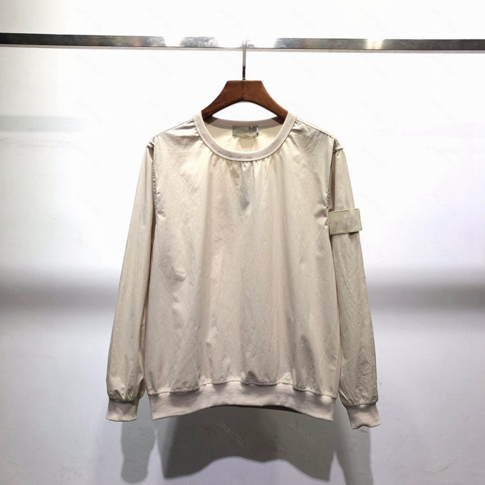 23SS Autumn New Island Men Sweatshirts Stone Fashion Loose Casual Logo Long Sleeve Couple O-Neck Ghost Sweatshirts Mens Sweatshirt 8105 13