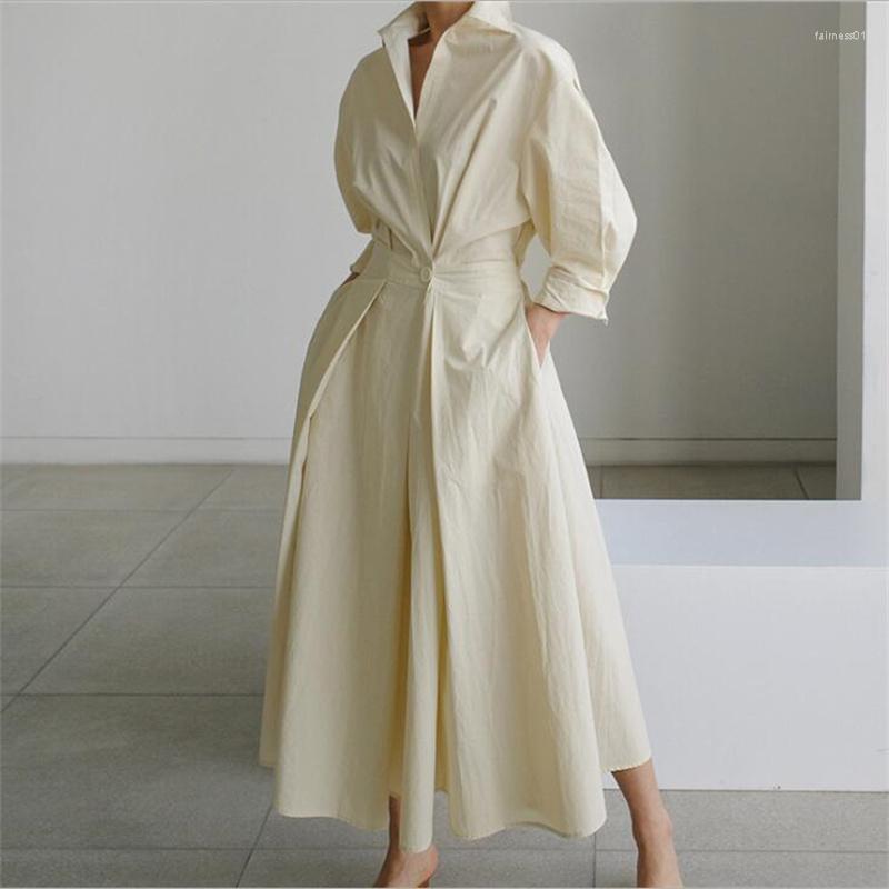Women' Trench Coats Style Womens Loose Long-sleeved Dress Female Korean Elastic High-waisted Doll Skirt College Over-the-knee Long, Khaki
Women' Trench Coats Style Womens Loose Long-sleeved Dress Female Korean Elastic High-waisted Doll Skirt College Over-the-knee Long, Khaki