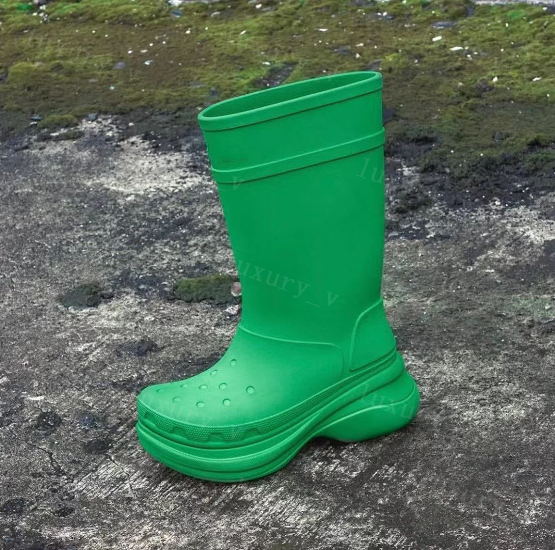 Designer Boots CROSS Rain Boots Rubber Platform Round Head Luxury Waterproof Jointly Women Men Boot Top Booties, Color 5
Designer Boots CROSS Rain Boots Rubber Platform Round Head Luxury Waterproof Jointly Women Men Boot Top Booties, Color 5