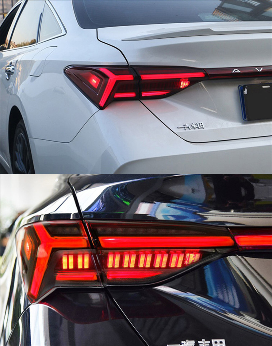 Taillight For Toyota Avalon Tail Lights With Sequential Turn Signal Start Animation Brake Parking Lighthouse Facelift