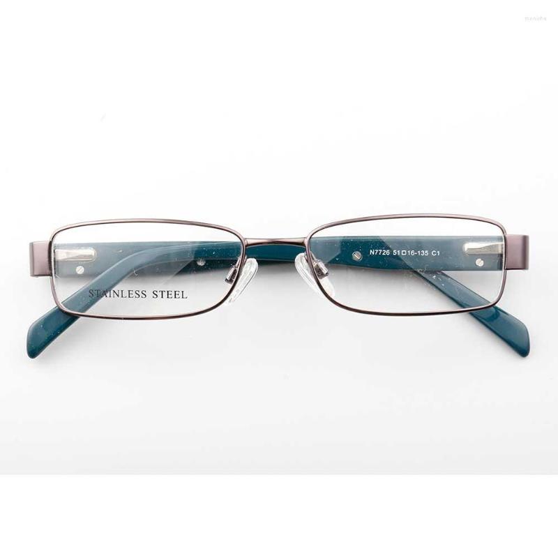 Sunglasses Frames YOUTOP Square Anti-blue Ray Women's Full Rim Metal Classic Eyeglasses Frame Female's Stainless Steel Eyewear N7726
Sunglasses Frames YOUTOP Square Anti-blue Ray Women's Full Rim Metal Classic Eyeglasses Frame Female's Stainless Steel Eyewear N7726