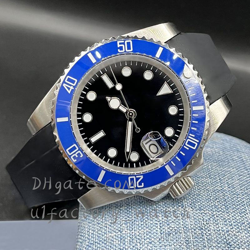 Men's mechanical watch designer 40MM rubber strap ceramic watches folding buckle waterproof sapphire watch Montre de luxe, Tool
Men's mechanical watch designer 40MM rubber strap ceramic watches folding buckle waterproof sapphire watch Montre de luxe, Tool
