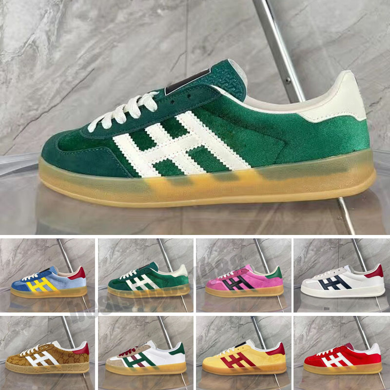 Designer Gazelle Samba OG casual shoes mens womens luxury Vegan pink Velvet Red Black White Gum trainers sports sneakers, Color 4
Designer Gazelle Samba OG casual shoes mens womens luxury Vegan pink Velvet Red Black White Gum trainers sports sneakers, Color 4