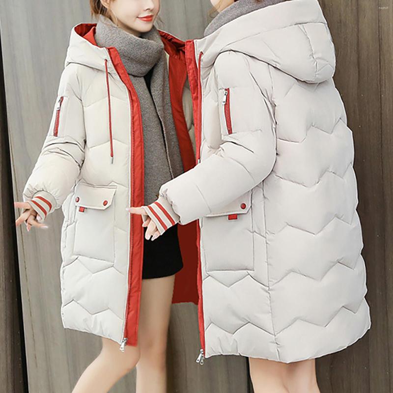 Women' Trench Coats 2022 Winter Women Jacket Long Parkas Female Down Cotton Hooded Overcoat Thick Warm Jackets Plus Size Casual Student, White
Women' Trench Coats 2022 Winter Women Jacket Long Parkas Female Down Cotton Hooded Overcoat Thick Warm Jackets Plus Size Casual Student, White