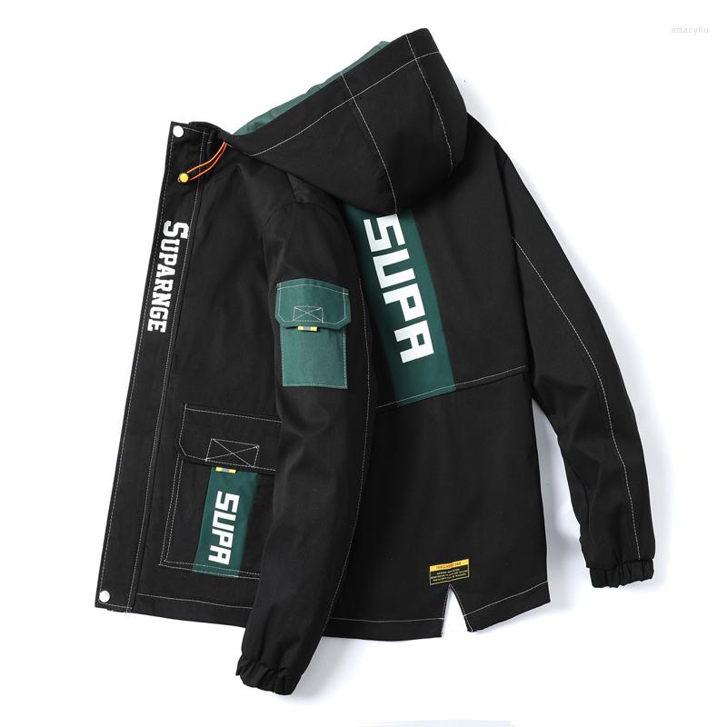 Men's Jackets Mens Cargo Hooded Jacket Men 2022 Spring Fashion Windbreaker Solid Black Coats Casual Loose Sports For, Blue jacket men
Men's Jackets Mens Cargo Hooded Jacket Men 2022 Spring Fashion Windbreaker Solid Black Coats Casual Loose Sports For, Blue jacket men