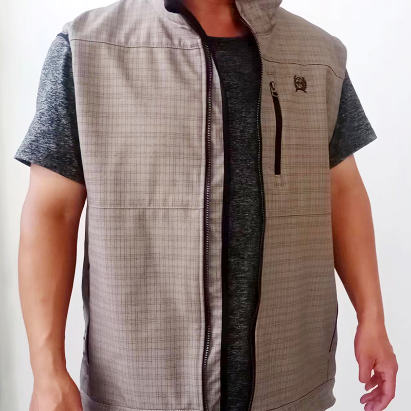Men's Vests Outdoor casual sleeveless jacket fabric comfortable light good match, Brown
Men's Vests Outdoor casual sleeveless jacket fabric comfortable light good match, Brown