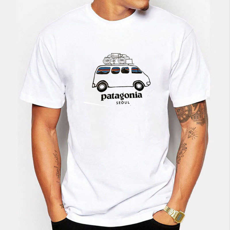 Patagonias Mens T-shirts Summer Designer new Tshirt fashion brand Bata letter short sleeve bus couple, Light purple
Patagonias Mens T-shirts Summer Designer new Tshirt fashion brand Bata letter short sleeve bus couple, Light purple