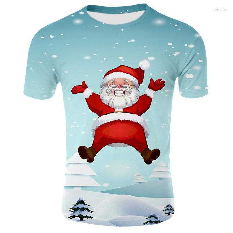 Men's T Shirts Summer 3D Printing Santa Claus Men's T-shirt O-neck Casual Ladies Fashion Tops
Men's T Shirts Summer 3D Printing Santa Claus Men's T-shirt O-neck Casual Ladies Fashion Tops