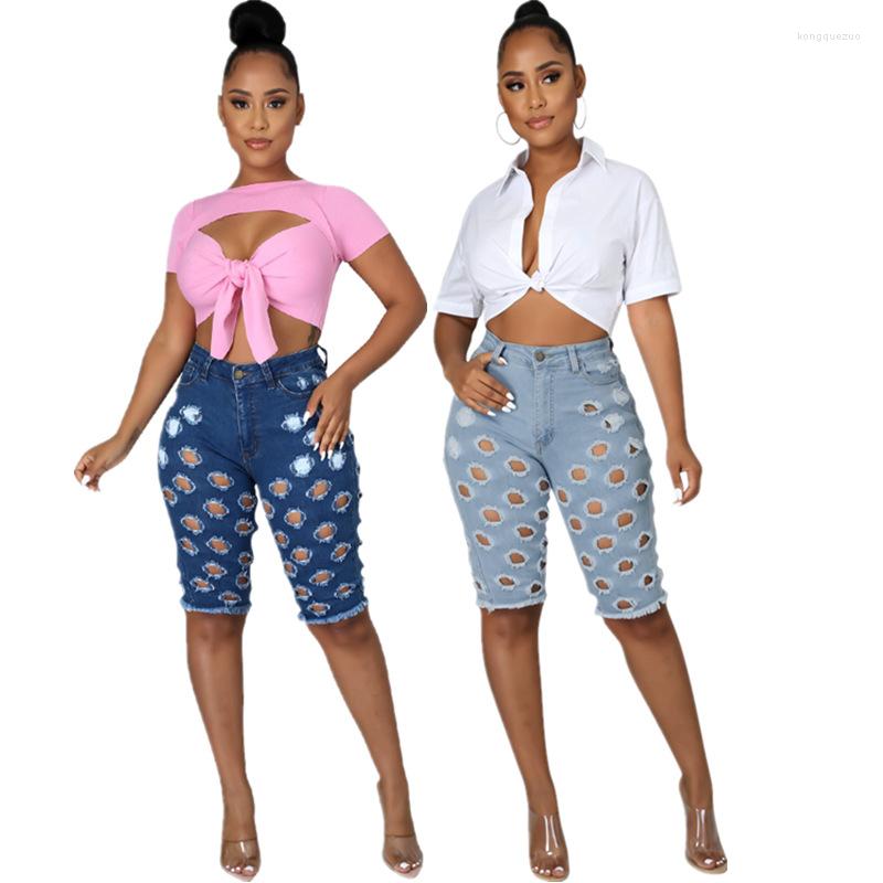 Women' Jeans Water Washed Denim Trousers For Women Hole Cut Out Ripped Knee Length Pants Sexy Casual High Waist Frayed Tassels Summer, Light blue
Women' Jeans Water Washed Denim Trousers For Women Hole Cut Out Ripped Knee Length Pants Sexy Casual High Waist Frayed Tassels Summer, Light blue