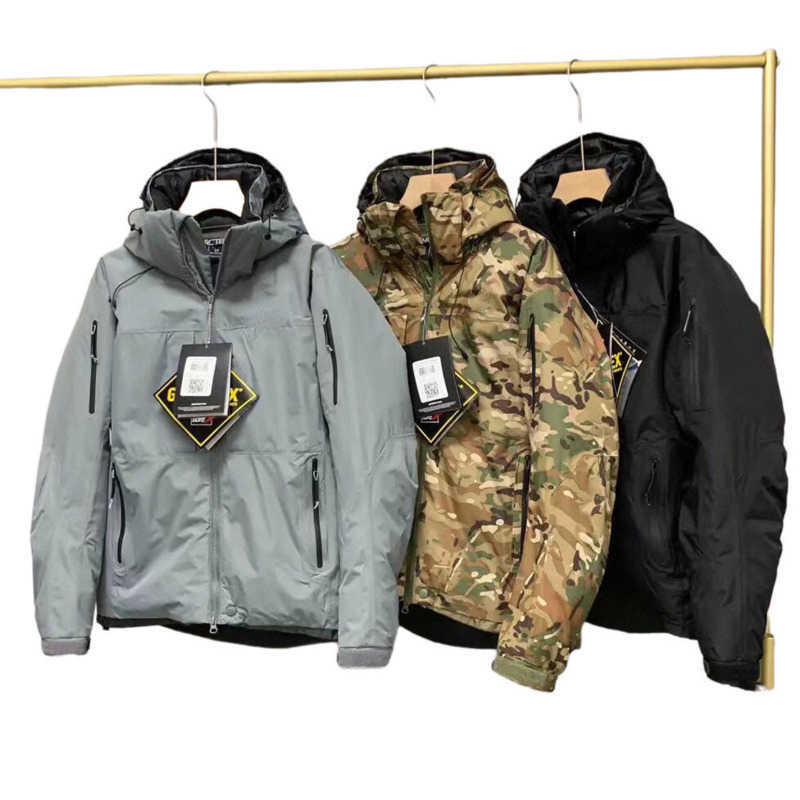 Military version arc mens down jacket designer hoodie nylon waterproof zipper cardigan Down coats man outdoor sports hooded jackets loose windbreaker, Gray
Military version arc mens down jacket designer hoodie nylon waterproof zipper cardigan Down coats man outdoor sports hooded jackets loose windbreaker, Gray