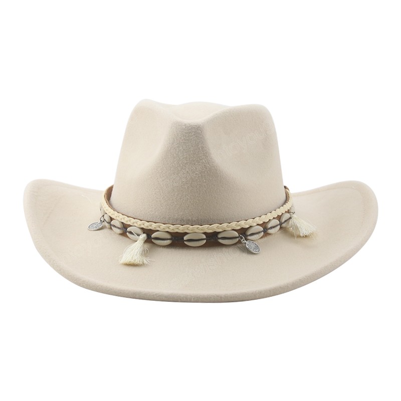 

Women Men Wide Brim Hat Panama Cowgirl Hats Casual Autumn Winter Camel Khaki Black Sombreros Gorras Fedora Caps, Random mixed