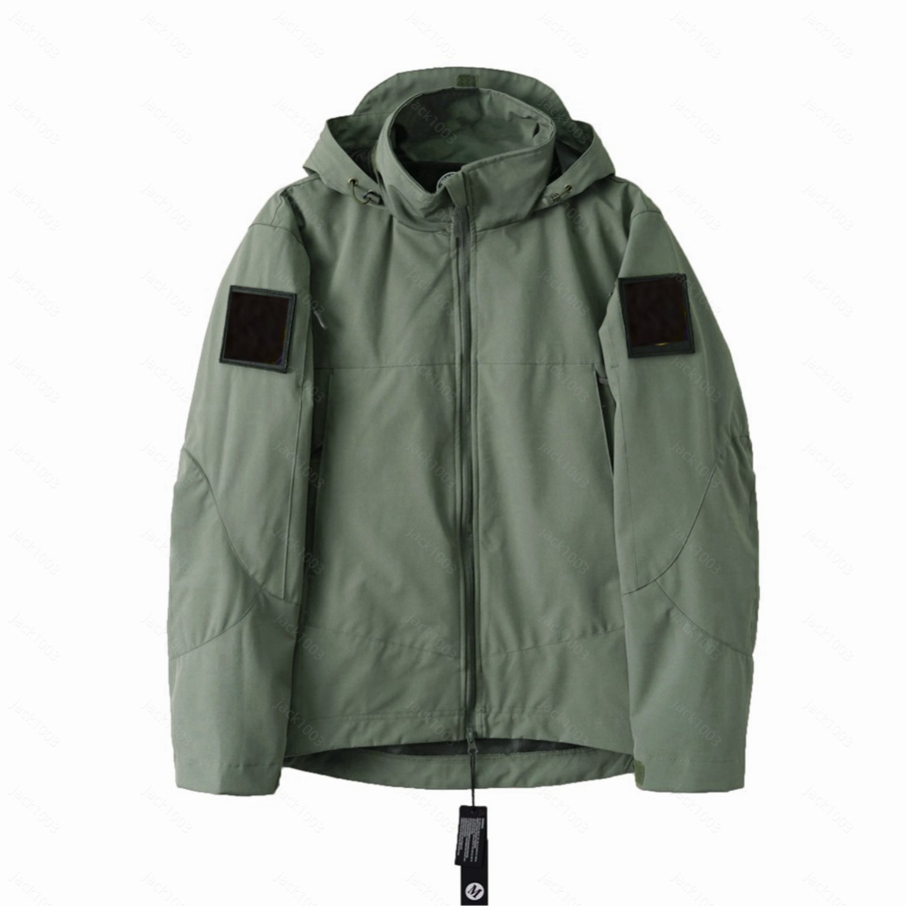 23ss waterproof Double layer outdoor Jackets Brand Men Lapel Metal Zip coats Patchwork Trench Stone Man Sleeve Epaulet Sports Jogger Island Casual coats 706 02, Black
23ss waterproof Double layer outdoor Jackets Brand Men Lapel Metal Zip coats Patchwork Trench Stone Man Sleeve Epaulet Sports Jogger Island Casual coats 706 02, Black