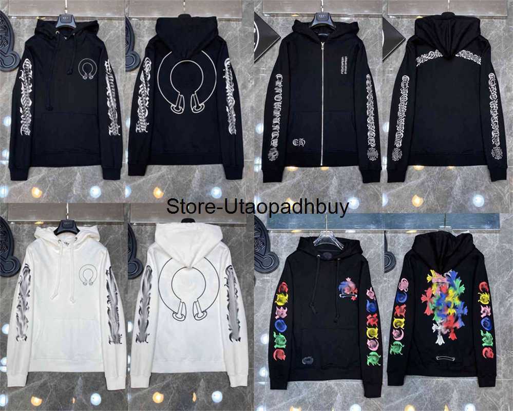 Hoodies Sweatshirts Men' Classic Fashion Luxury Mens Zipper Ch Designer Horseshoe Sanskrit Cross Print Pullover Hooded High Quality Sweater76PZ, 10
Hoodies Sweatshirts Men' Classic Fashion Luxury Mens Zipper Ch Designer Horseshoe Sanskrit Cross Print Pullover Hooded High Quality Sweater76PZ, 10