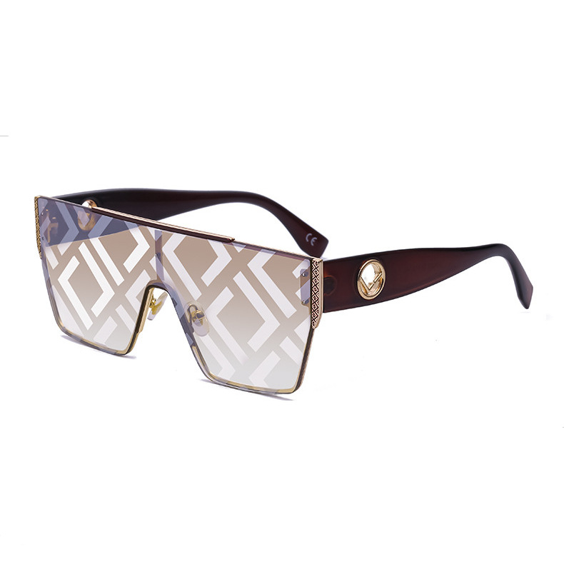 Luxury sunglasses for men and women designer sunglasses retro large frame one body color film glasses
Luxury sunglasses for men and women designer sunglasses retro large frame one body color film glasses