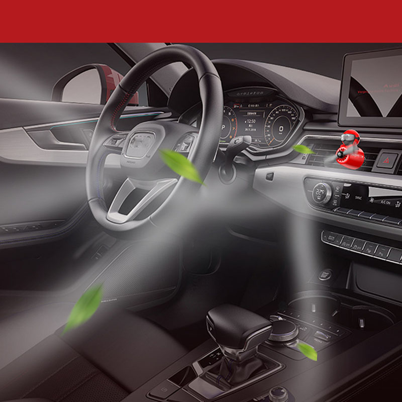 Creative Car Small Airplane Fan Exotic Perfume Rotation Car Aroma