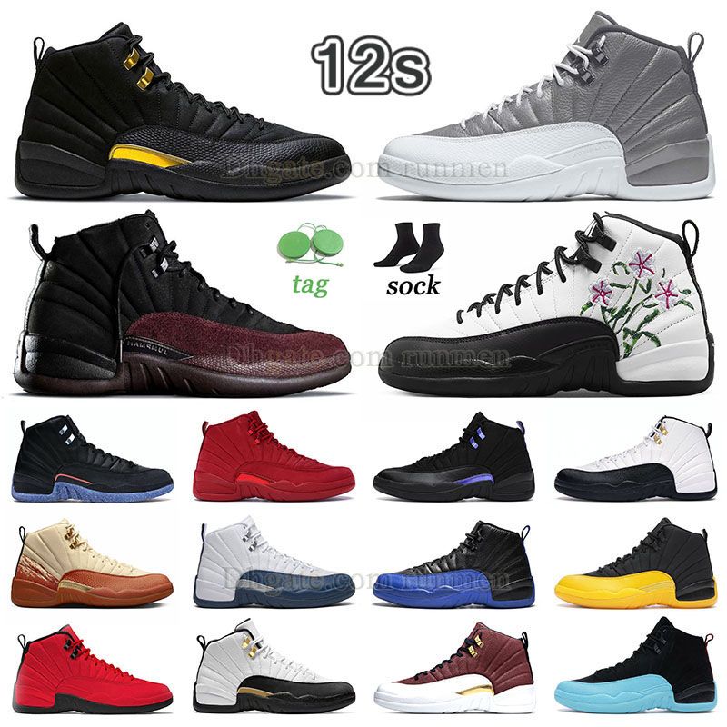 Jumpman 12 12s Black Taxi Basketball Shoes Designer GS Floral Eastside Golf A Ma Maniere Hyper Royal Stealth Grey Sneakers Trainers J12 J12s, Box
Jumpman 12 12s Black Taxi Basketball Shoes Designer GS Floral Eastside Golf A Ma Maniere Hyper Royal Stealth Grey Sneakers Trainers J12 J12s, Box