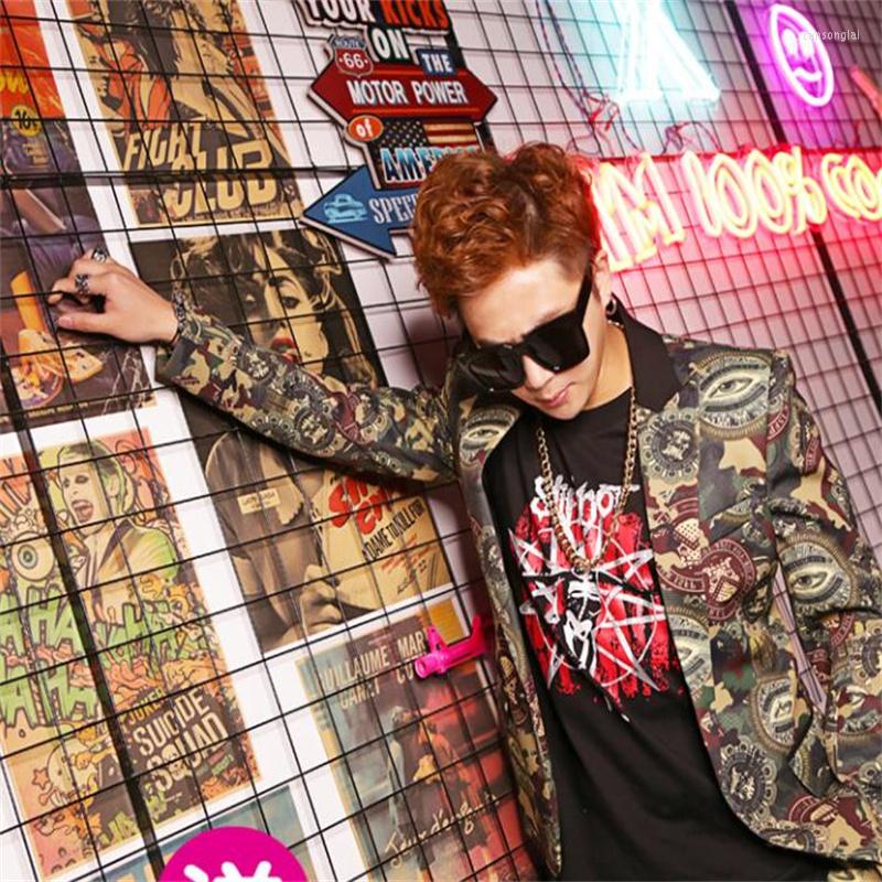 Men' Suits Camouflage Suit Mens Jacket Costume Summer Male Singer Nightclub Hip-hop Rock Clothes Stage Dance Fashion, Pants
Men' Suits Camouflage Suit Mens Jacket Costume Summer Male Singer Nightclub Hip-hop Rock Clothes Stage Dance Fashion, Pants