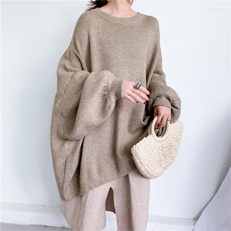 Women's Sweaters Women's Exagerating Big Lantern Sleeve Women Loose Sweater Top Casual Pullover Long Oversized Knitted, Black
Women's Sweaters Women's Exagerating Big Lantern Sleeve Women Loose Sweater Top Casual Pullover Long Oversized Knitted, Black