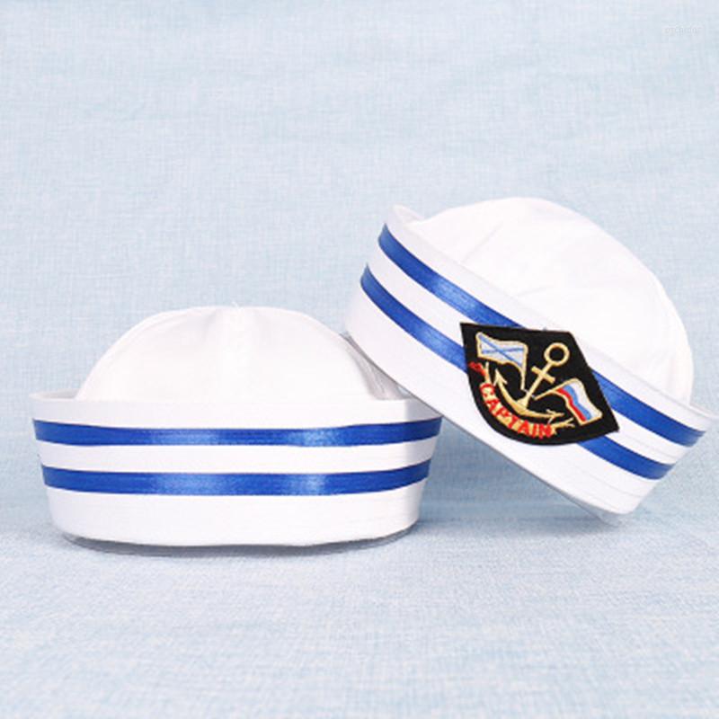 Berets Captain MiSailor Hats Vintage White Army Cap Ship Boat Military Hat Navy Marine Caps With Anchor Sea For Women Men Child VL, Style 1
Berets Captain MiSailor Hats Vintage White Army Cap Ship Boat Military Hat Navy Marine Caps With Anchor Sea For Women Men Child VL, Style 1