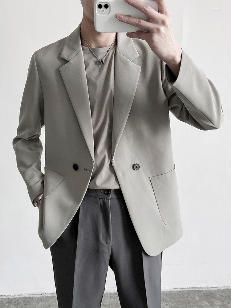 Men's Suits 2022 Korean Men's Youth Casual Suit Jackets British Handsome Single Western-style Clothes Fashion Trend Black 3 Color Coats
Men's Suits 2022 Korean Men's Youth Casual Suit Jackets British Handsome Single Western-style Clothes Fashion Trend Black 3 Color Coats
