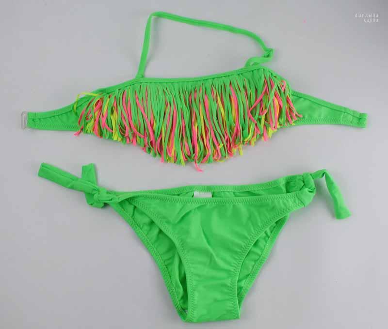 Solid Tassel Biquini Girls Swimwear Summer Bandage Bikini Set 5-12 Years Kids Bikinis 2022 Children Swimsuit Bathing Suit 1011
Solid Tassel Biquini Girls Swimwear Summer Bandage Bikini Set 5-12 Years Kids Bikinis 2022 Children Swimsuit Bathing Suit 1011
