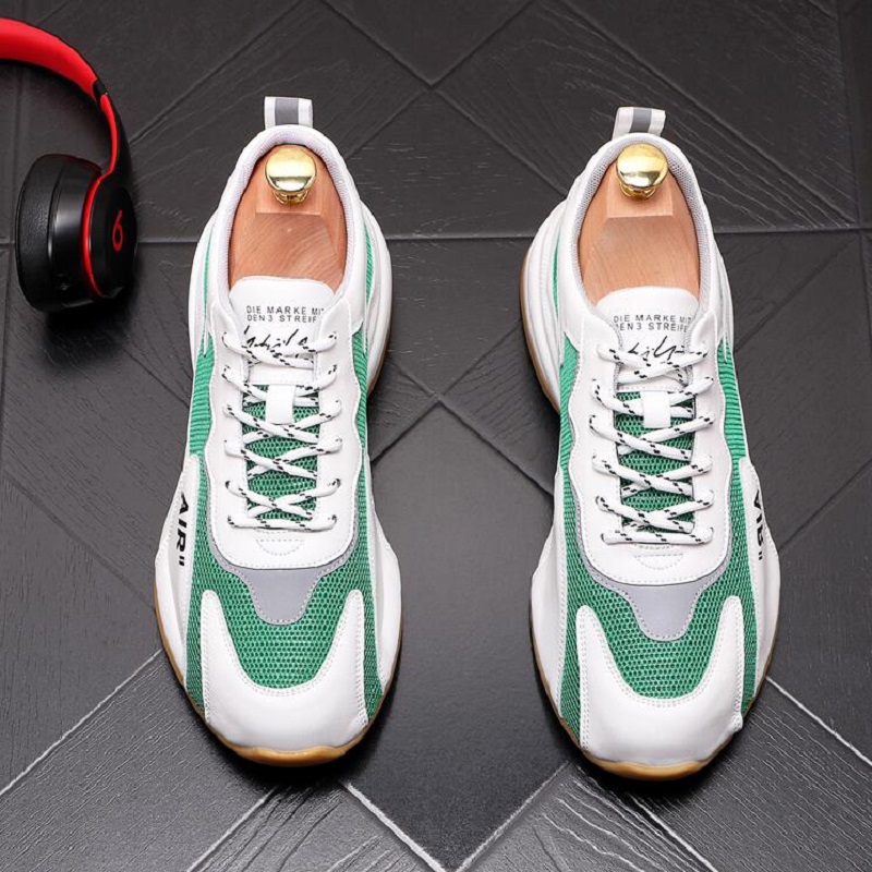 Summer New Breathable Men Casual Sports Shoes Mesh Sneakers Trainers Zapatillas Hombre Da05, Green
Summer New Breathable Men Casual Sports Shoes Mesh Sneakers Trainers Zapatillas Hombre Da05, Green
