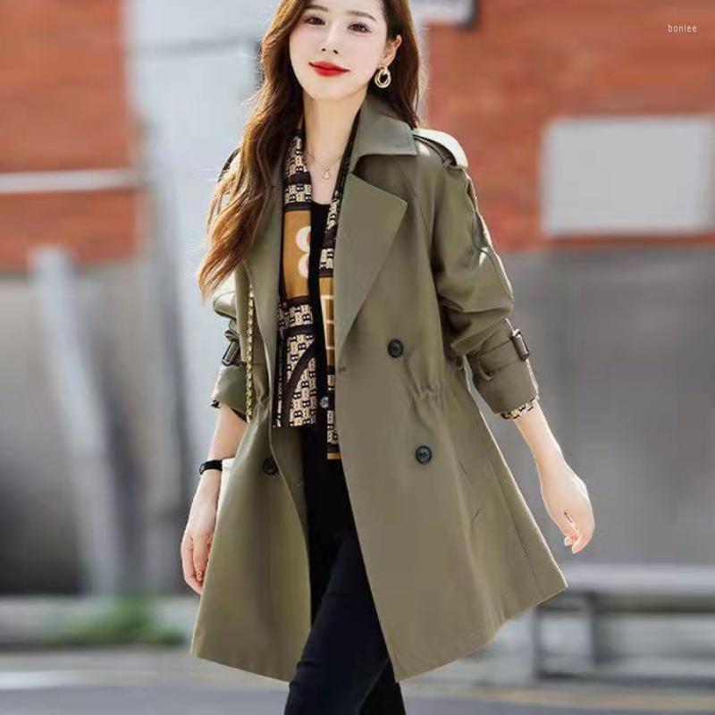 Women's Trench Coats Spring And Autumn Mid-length Windbreaker Female Street Style Leisure Double Breasted Loose Coat 2022 Women's, Beige
Women's Trench Coats Spring And Autumn Mid-length Windbreaker Female Street Style Leisure Double Breasted Loose Coat 2022 Women's, Beige