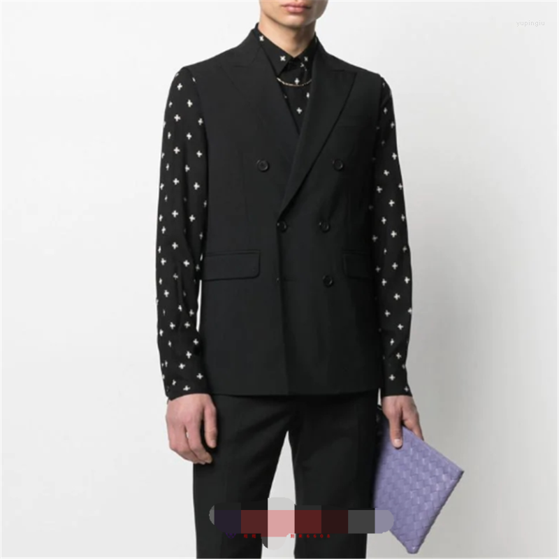 Men' Vests Men' Suit Sleeveless Coat Spring And Autumn Fashion British Wind Youth Sunshine Gentleman Leisure Loose Large Waistcoat, Black
Men' Vests Men' Suit Sleeveless Coat Spring And Autumn Fashion British Wind Youth Sunshine Gentleman Leisure Loose Large Waistcoat, Black