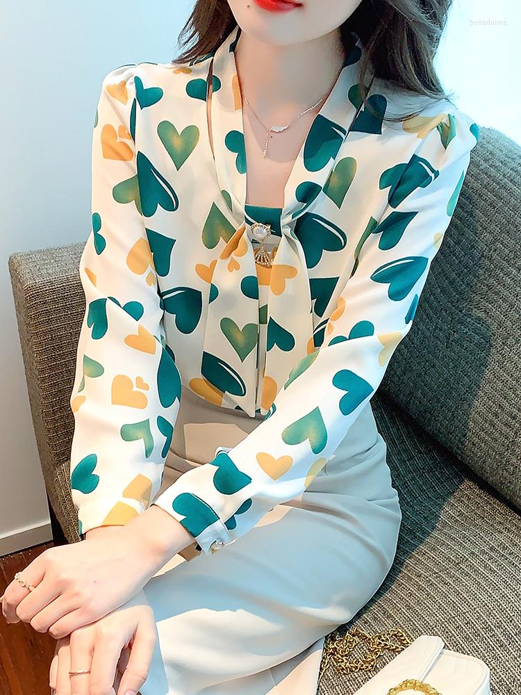 Women' Blouses QOERLIN Long Sleeve Printed Chiffon Shirt Women Autumn 2023 Temperament Female Blouse Bow Office Ladies Shirts Fall, Light green
Women' Blouses QOERLIN Long Sleeve Printed Chiffon Shirt Women Autumn 2023 Temperament Female Blouse Bow Office Ladies Shirts Fall, Light green