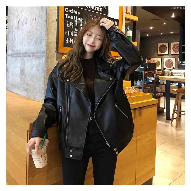 Women's Leather Fashion Oversized Coat Women Faux Jacket Autumn Loose 2022 Jackets Female Punk Streetwear Womens, Black
Women's Leather Fashion Oversized Coat Women Faux Jacket Autumn Loose 2022 Jackets Female Punk Streetwear Womens, Black