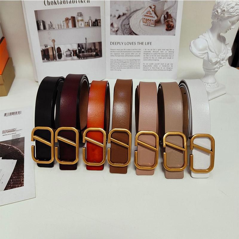 Classic solid color Gold letter mens belts for women designers Luxury designer belt Vintage Pin needle Buckle Beltss 7 colors Width 3 cm size 95-115 Casual fashion good, Width 3.0cm
Classic solid color Gold letter mens belts for women designers Luxury designer belt Vintage Pin needle Buckle Beltss 7 colors Width 3 cm size 95-115 Casual fashion good, Width 3.0cm