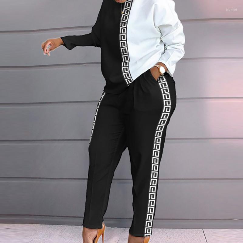 Women' Tracksuits 2022 Suit Tracksuit Patchwork Women Spring Autumn Casual Pocket Ladies Set O-Neck Long Sleeve Loungewear Streetwear, 01
Women' Tracksuits 2022 Suit Tracksuit Patchwork Women Spring Autumn Casual Pocket Ladies Set O-Neck Long Sleeve Loungewear Streetwear, 01