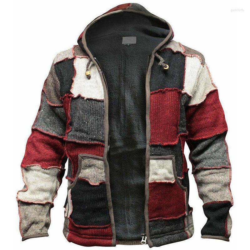 Men's Jackets Autumn Long Sleeve Patchwork Knitted Men's Casual Plus Velvet Warm Hooded Coats Men 2022 Winter Fashion Loose Streetwear, 02 blue
Men's Jackets Autumn Long Sleeve Patchwork Knitted Men's Casual Plus Velvet Warm Hooded Coats Men 2022 Winter Fashion Loose Streetwear, 02 blue