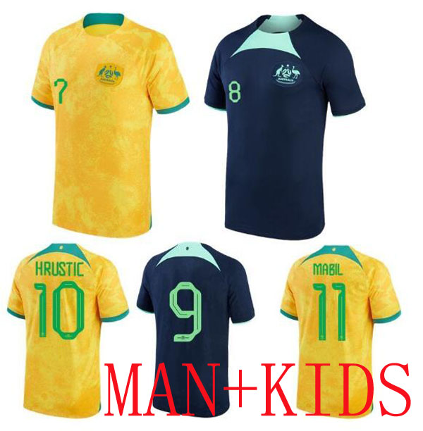 AustraliaS 2022 SOCCER jerseys home away MOOY 13 SOUTTAR 19 HRUSTIC 10 BOYLE 6 IRVINE 22 MABIL MCGREE 22 23 2023 jersey football shirts kids, Away man 2
AustraliaS 2022 SOCCER jerseys home away MOOY 13 SOUTTAR 19 HRUSTIC 10 BOYLE 6 IRVINE 22 MABIL MCGREE 22 23 2023 jersey football shirts kids, Away man 2