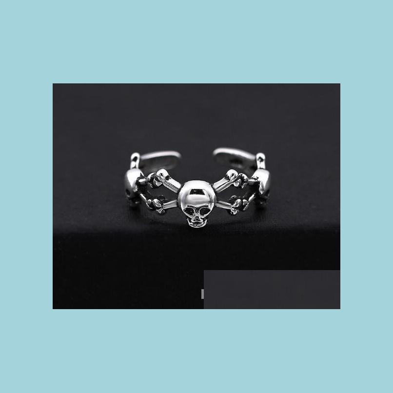 Band Rings Antique Thai Sier Skeleton Open Ring For Women Girls Fashion Skl Jewelry Hip Hop Finger Rings Adjustable Size Nice Sport1 Dhd5V
Band Rings Antique Thai Sier Skeleton Open Ring For Women Girls Fashion Skl Jewelry Hip Hop Finger Rings Adjustable Size Nice Sport1 Dhd5V