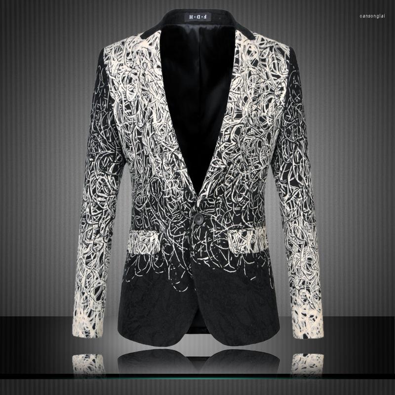 Men's Suits Style Men Individuality Series Slim Suit Casual White And Black Jacket Designer Coat In Stock, Same as picture
Men's Suits Style Men Individuality Series Slim Suit Casual White And Black Jacket Designer Coat In Stock, Same as picture