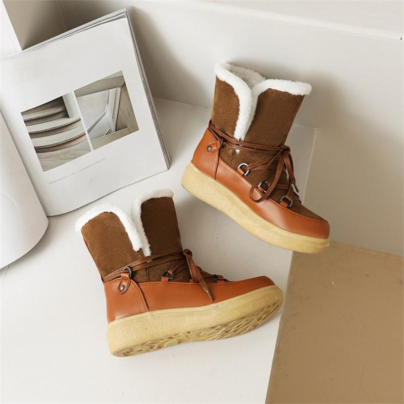 Boots Fur Women Shoes Luxury Ankle Lace Up Snowboots Motorcycle Botas De Mujer Slip On Sapatos Femininos Combat Botines Biker, Picture shown
Boots Fur Women Shoes Luxury Ankle Lace Up Snowboots Motorcycle Botas De Mujer Slip On Sapatos Femininos Combat Botines Biker, Picture shown