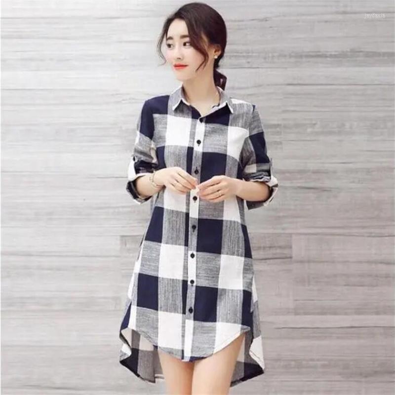 Women's Blouses Classic Plaid Long Shirt Women Lapel Buttons Female Blusas Cotton Linen Patchwork Pocket Autumn Casual Women's, Black white
Women's Blouses Classic Plaid Long Shirt Women Lapel Buttons Female Blusas Cotton Linen Patchwork Pocket Autumn Casual Women's, Black white