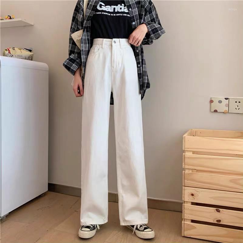 Women' Jeans Long Straight Denim Pants Women High Waist Wide Leg Trousers Korean Casual White Autumn Loose Vintage Harajuku, Black
Women' Jeans Long Straight Denim Pants Women High Waist Wide Leg Trousers Korean Casual White Autumn Loose Vintage Harajuku, Black