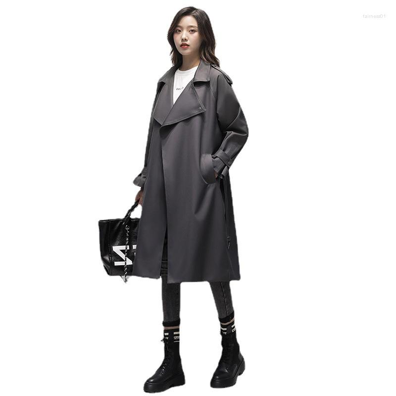 Women' Trench Coats 2022 Spring Autumn Long Sleeve Women Coat Fashion Slim Belt Solid Outerwear With Sashes Clothes, Army green
Women' Trench Coats 2022 Spring Autumn Long Sleeve Women Coat Fashion Slim Belt Solid Outerwear With Sashes Clothes, Army green
